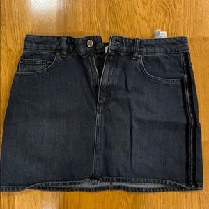 Washed black/grey skirt